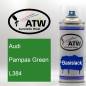 Preview: Audi, Pampas Green, L384: 400ml Sprühdose, von ATW Autoteile West.